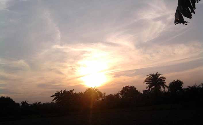 sun set
